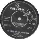 House Of The Risin Sun The Animals