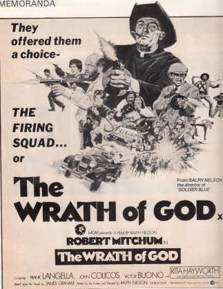 The Wrath of God advert 1973