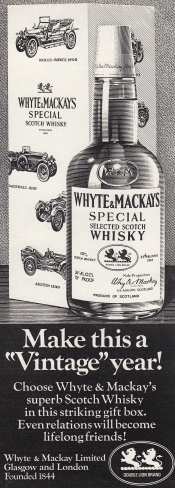 Whyte & Mackays Whisky May ’72