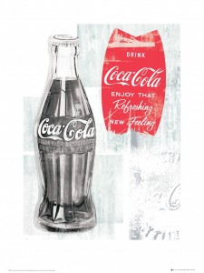 Coca Cola – Retro Art Print (£11.99)