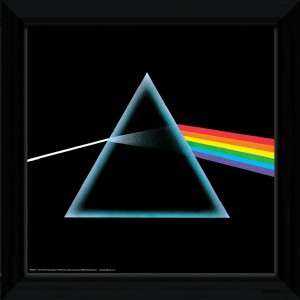 Pink Floyd – Dark Side Of The Moon Framed Album Cover (£16.99)