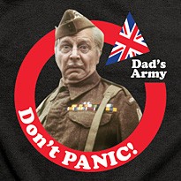 Dont Panic – Dad’s Army T Shirt (£14.99)