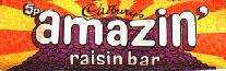 Amazin raisin bar – Rum & Raisin chewy bar. Eastender sing song advert *Its amazin what raisins can do all that goodness an it
