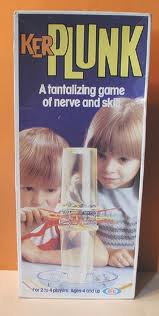 Kerplunk This started in 1968, but was a great family game in my home during the 1970s,
